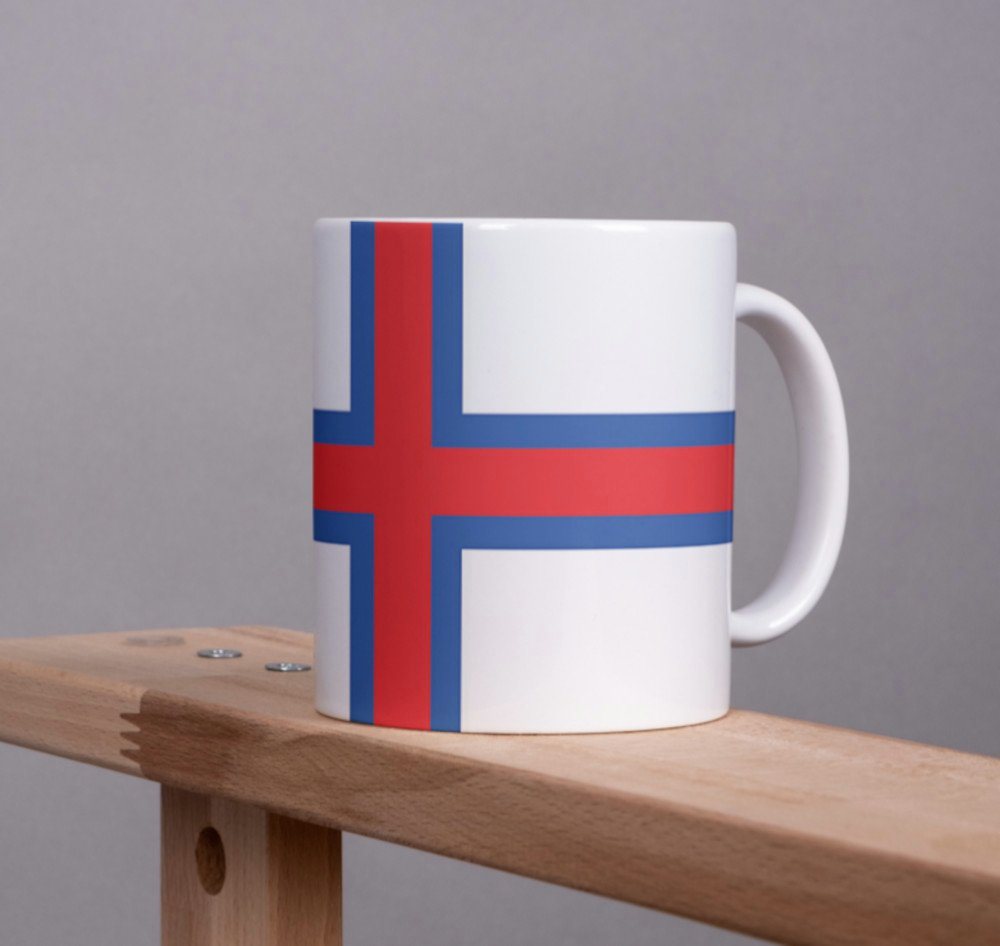Tinisu Tasse Färöer Kaffeetasse Flagge Dänemark Pot Kaffee Tasse Becher Coffeecup von Tinisu