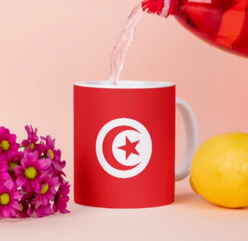 Tinisu Tasse Tunesien Tasse Flagge Pot Afrika Kaffeetasse National Becher Kaffee von Tinisu