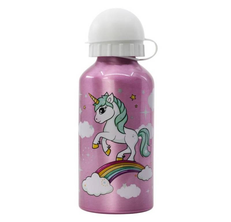 Tinisu Trinkflasche Einhorn Mädchen Aluminium Flasche 400ml von Tinisu