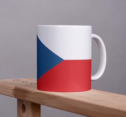 Tschechien Kaffeetasse 325ml Flagge Keramik Spülmaschinenfest Büro Geschenk Tee Tasse von Tinisu