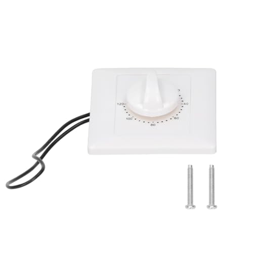 Countdown Timer Schalter mit Zeitschaltuhr, 120 Minuten Steckdose Elektrische Digitale Stecker Zeitschalter Steuersteckdose Digital Zeitstecker Steuerschalter Mechanische Steuerung Bedienfeld von Tiiyee