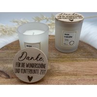 Kerze Abschied - Abschiedsgeschenk Erzieher Lehrer Geschenk Kerzengeschenk Im Glas Kerze Abschied - Abschiedsgeschenk Erzieher Lehrer Geschenk Kerzengeschenk Im Glas von Tinkasplott