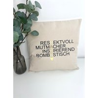 Kissenhülle Geschenk Papa Oder Opa - Für Kissen von Tinkasplott