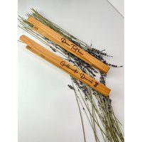Personalisierte Grillzange - Geschenkidee Für Männer Mit Eigenen Text Personalisiert Vatertag Männergeschenk von Tinkasplott