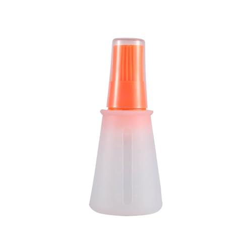 1 Stück Silikon-Ölflaschenbürste, Grillölflaschenbürste, Sauce Flasche mit Silikon Backpinsel, Silikonölflaschenbürste mit Kappe, Ölspenderflasche mit Silikon, zum Grillen, Kochen, Backen von Tinkber