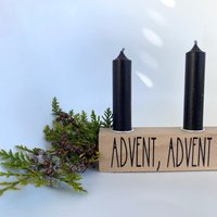 Adventskranz Aus Holz, Adventsbrettchen, Weihnachtesdeko Adventskranz Aus Holz, Adventsbrettchen, Weihnachtesdeko von TinkerFeeAccessoires