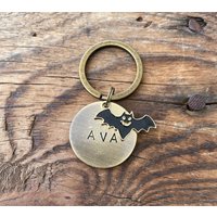 Happy Halloween , Personalisierte Hundemarke von TinkerFeeAccessoires