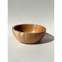 Holzschale Aus Riegelahorn/Tiger Maple Schale/ Dekorschale von TinkerVDesigns