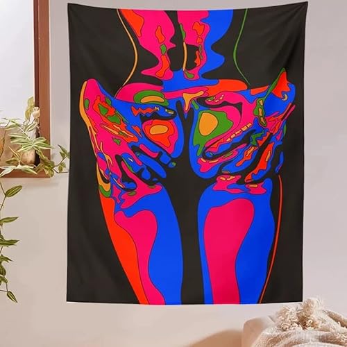 Tinnfea Wandteppich Wandtuch Sexy Bunte Frau 130x150cm Tapestry Wall Hanging Room Decor Aesthetic, Wanddeko Schlafzimmer Wohnzimmer Polyester Tapisserie Wandkunst Dekore 52x60in Tinnfea Wandteppich Wandtuch Sexy Bunte Frau 130x150cm Tapestry Wall Hanging Room Decor Aesthetic, Wanddeko Schlafzimmer Wohnzimmer Polyester Tapisserie Wandkunst Dekore 52x60in von Violety