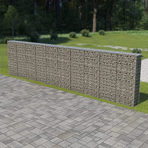 Tino Tech Gabione aus Verzinkter Stahl 600x30x150 cm Silber Steinkorb Gabionen Körbe Gabionen Zaun Gartenmauer Gabione aus Metall Garten Gabione Pflanzenwand Gabionen Gitter Tino Tech Gabione aus Verzinkter Stahl 600x30x150 cm Silber Steinkorb Gabionen Körbe Gabionen Zaun Gartenmauer Gabione aus Metall Garten Gabione Pflanzenwand Gabionen Gitter von Tino Tech