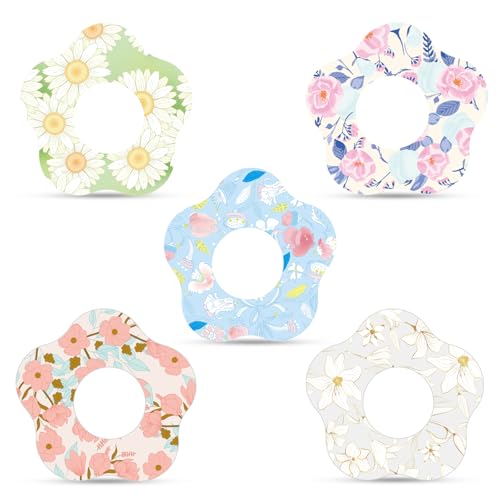 25stk Klebepatches mit Blumenmotiv für Libre 2, Atmungsaktive Sensorabdeckungen mit Blumenmotiv CGM-Überpatches Wasserdicht Glukose-Zuckerband-Monitor-Sensoraufkleber Zubehör für Libre 25stk Klebepatches mit Blumenmotiv für Libre 2, Atmungsaktive Sensorabdeckungen mit Blumenmotiv CGM-Überpatches Wasserdicht Glukose-Zuckerband-Monitor-Sensoraufkleber Zubehör für Libre von Tinoaly