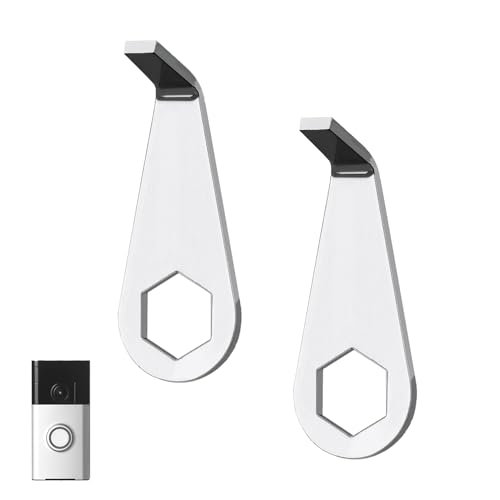 2stk Video-Türklingel-Schlüssel-Ersatzwerkzeug, Edelstahl-Video-Türklingel-Entfernungswerkzeug Türklingel-Schraubendreher Kompatibel mit Ring Batterie Türklingel(2 Generation)(Version 2024) von Tinoaly
