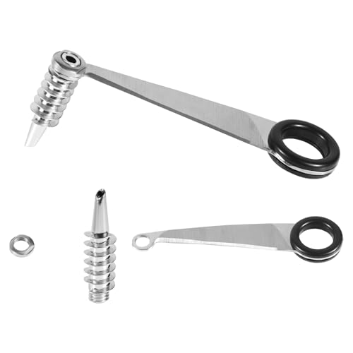 Tinoaly 2 Stück Spiralschneider, Edelstahl Handschneider, Gemüseschneider Tragbar Kartoffel-Gurken-Spiralschneider Manueller Schäler Küchenzubehör, Leicht zu Greifen und zu Bedienen Tinoaly 2 Stück Spiralschneider, Edelstahl Handschneider, Gemüseschneider Tragbar Kartoffel-Gurken-Spiralschneider Manueller Schäler Küchenzubehör, Leicht zu Greifen und zu Bedienen von Tinoaly