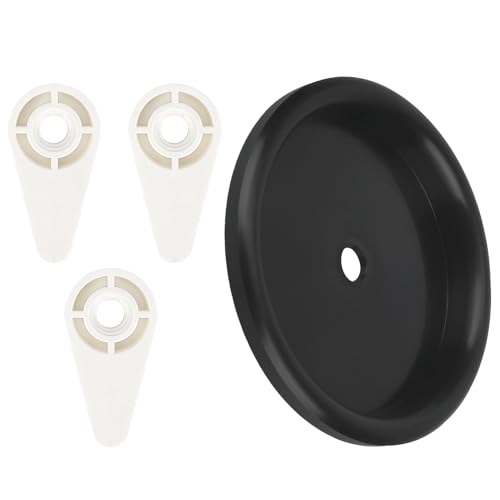 Tinoaly 73316 83872 Ersatzset für Staubfiltermutter und Platte für Craftsman Ridgid VT2565 Nass/Trockensaugerzubehör von Tinoaly