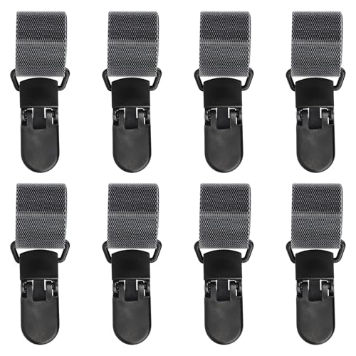 Tinoaly 8 Stück Gartenflaggen-Clips, Anti-Wind-Gartenbanner, Stopp-Halter-Clips, strapazierfähig, sicheres Fahnenmast-Zubehör für den Außenbereich, Hofbanner, Dekoration, um ein Verrutschen zu Tinoaly 8 Stück Gartenflaggen-Clips, Anti-Wind-Gartenbanner, Stopp-Halter-Clips, strapazierfähig, sicheres Fahnenmast-Zubehör für den Außenbereich, Hofbanner, Dekoration, um ein Verrutschen zu von Tinoaly