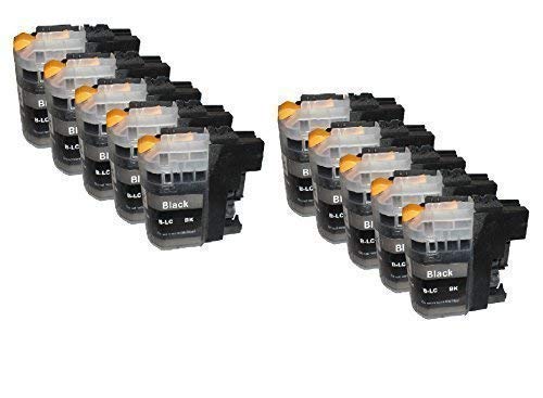 10 Druckerpatronen MIT CHIP für Brother black / schwarz MFC-J480DW MFC-J4420DW MFC-J1100 Series MFC-J1150DW MFC-J5625DW MFC-J4625DW MFC-J1170DW MFC-J5320DW MFC-J4425DW DCP-J4120DW MFC-J880DW MFC-J1140W MFC-J5600Series MFC-J 5720DW MFC-J1180DWT MFC-J4620DW MFC-J680DW MFC-J5620DW DCP-J562DW ersetzt LC-223M LC-223C LC-223Y LC-223BK LC223M LC223Y LC223C LC223BK LC225M LC225C LC225Y LC225BK LC-225C LC-225M LC-225Y LC-225BK LC-227XLBK LC-227M LC-227Y LC-227C Tintenpatronen mit Chip von Tintenwunsch