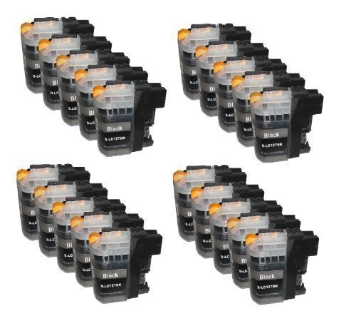 20 DRUCKERPATRONEN MIT CHIP Black Schwarz für Brother LC-121 LC-123 LC-125 LC-127 DCP-J132W DCP-J152W DCP-J552DW DCP-J752DW DCP-J4110DW MFC-J245 MFC-J470DW MFC-J650DW MFC-J870DW MFC-J4410DW MFC-J4510DW MFC-J4610DW MFC-J4710DW MFC-J6520DW MFC-J6720DW MFC-J6920DW mit Chip 20 DRUCKERPATRONEN MIT CHIP Black Schwarz für Brother LC-121 LC-123 LC-125 LC-127 DCP-J132W DCP-J152W DCP-J552DW DCP-J752DW DCP-J4110DW MFC-J245 MFC-J470DW MFC-J650DW MFC-J870DW MFC-J4410DW MFC-J4510DW MFC-J4610DW MFC-J4710DW MFC-J6520DW MFC-J6720DW MFC-J6920DW mit Chip von Tintenwunsch