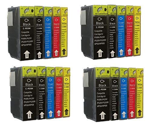20 Druckerpatronen mit Chip für Canon mit freie Farbauswahl Pixma iP3300 iP3500 IP4200 IP4300 IP4500 IP5200 IP5200 IP5300 IP6600 IP6700D MP500 MP510 MP520 MP530 MP610 MP800 MP810 MP830 MP970 IX4000 IX5000 MX700 MX850 Pro9000 PGI5 CLI8 20 Druckerpatronen mit Chip für Canon mit freie Farbauswahl Pixma iP3300 iP3500 IP4200 IP4300 IP4500 IP5200 IP5200 IP5300 IP6600 IP6700D MP500 MP510 MP520 MP530 MP610 MP800 MP810 MP830 MP970 IX4000 IX5000 MX700 MX850 Pro9000 PGI5 CLI8 von Tintenwunsch