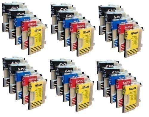 30 Druckerpatronen für Brother mit freier Farbauswahl LC980 LC1100 DCP-145C DCP-165C DCP-185C DCP-195C DCP-365CN DCP-375CW DCP-385C DCP-395CN DCP-585CW DCP-J715W DCP 6690CW MFC-250C MFC-255CW MFC-290C MFC-295C MFC-295CN MFC-355CW MFC-490CN MFC-490CW MFC-J615W MFC-670CDW MFC-790CW MFC-795CW MFC- 930CDN MFC-990CW MFC-930CDWN MFC-5490CN MFC-5890CN MFC-6490CN MFC-6490CW MFC-6890CN MFC-6890CDW MFC-5895CW 30 Druckerpatronen für Brother mit freier Farbauswahl LC980 LC1100 DCP-145C DCP-165C DCP-185C DCP-195C DCP-365CN DCP-375CW DCP-385C DCP-395CN DCP-585CW DCP-J715W DCP 6690CW MFC-250C MFC-255CW MFC-290C MFC-295C MFC-295CN MFC-355CW MFC-490CN MFC-490CW MFC-J615W MFC-670CDW MFC-790CW MFC-795CW MFC- 930CDN MFC-990CW MFC-930CDWN MFC-5490CN MFC-5890CN MFC-6490CN MFC-6490CW MFC-6890CN MFC-6890CDW MFC-5895CW von Tintenwunsch