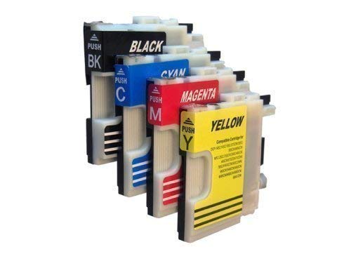 4 Druckerpatronen für Brother mit freier Farbauswahl LC980 LC1100 DCP-145C DCP-165C DCP-185C DCP-195C DCP-365CN DCP-375CW DCP-385C DCP-395CN DCP-585CW DCP-J715W DCP 6690CW MFC-250C MFC-255CW MFC-290C MFC-295C MFC-295CN MFC-355CW MFC-490CN MFC-490CW MFC-J615W MFC-670CDW MFC-790CW MFC-795CW MFC- 930CDN MFC-990CW MFC-930CDWN MFC-5490CN MFC-5890CN MFC-6490CN MFC-6490CW MFC-6890CN MFC-6890CDW MFC-5895CW 4 Druckerpatronen für Brother mit freier Farbauswahl LC980 LC1100 DCP-145C DCP-165C DCP-185C DCP-195C DCP-365CN DCP-375CW DCP-385C DCP-395CN DCP-585CW DCP-J715W DCP 6690CW MFC-250C MFC-255CW MFC-290C MFC-295C MFC-295CN MFC-355CW MFC-490CN MFC-490CW MFC-J615W MFC-670CDW MFC-790CW MFC-795CW MFC- 930CDN MFC-990CW MFC-930CDWN MFC-5490CN MFC-5890CN MFC-6490CN MFC-6490CW MFC-6890CN MFC-6890CDW MFC-5895CW von Tintenwunsch