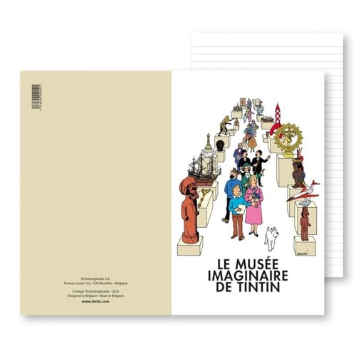 Notebook The Musée Imaginaire of Tintin 12,5x20cm (54385) von Tintinimaginatio