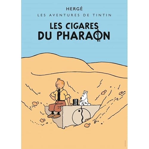Postcard Tintin Album: Les Cigares du Pharaon Color 300916 (10x15cm) von Tintinimaginatio
