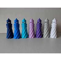 3D Gedruckte Miniatur Leuchtturm Statue 3D Gedruckte Miniatur Leuchtturm Statue von TinyBox3DPrints