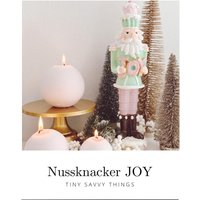Weihnachtsdeko Innen, Nussknacker Candy Color, Pastell Rosa Mint, Zuckerstange, Limited Edition , Weihnachten, Geschenke, Tischdeko, Deko Weihnachtsdeko Innen, Nussknacker Candy Color, Pastell Rosa Mint, Zuckerstange, Limited Edition , Weihnachten, Geschenke, Tischdeko, Deko von TinySavvyThings