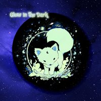 Kleiner Wolf Magnet, Glow in The Dark, Leuchtet Im Dunkeln 37 Mm von TinyTami
