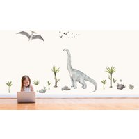 Brachiosaurus | Dinosaurier Wandtattoos von TinyTotsWallStickers