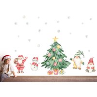 Frohe Weihnachten Wandtattoos von TinyTotsWallStickers