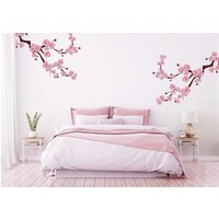 Kirschblüten Baum Aufkleber von TinyTotsWallStickers