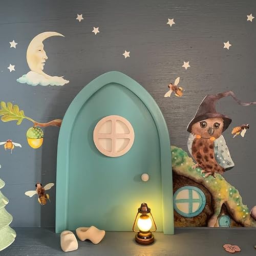 TinyFoxes Leuchtsticker Waldbewohner - Wandtattoo für die Dekoration im Kinderzimmer - leuchtet im Dunkeln - magische Welt bei Tag und bei Nacht - von Kristin Franke von TinyFoxes