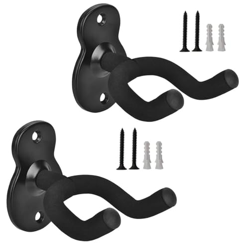 Tioamy Gitarrenhalter Wandhaken Haken Halthaken 2 Stück Metall Ukulele Rack Bracket Display Ständer Ständer für Akustik E-Gitarre Bass Volin Banjo Musikinstrument Zubehör Tioamy Gitarrenhalter Wandhaken Haken Halthaken 2 Stück Metall Ukulele Rack Bracket Display Ständer Ständer für Akustik E-Gitarre Bass Volin Banjo Musikinstrument Zubehör von Tioamy