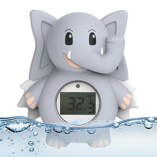 Badewannentemperatur Baby | Elefant Digitales Badezimmer Thermometer,Intelligentes Thermometer für das Baden zu Hause Baby Schwimmbecken Outdoor Badewannentemperatur Baby | Elefant Digitales Badezimmer Thermometer,Intelligentes Thermometer für das Baden zu Hause Baby Schwimmbecken Outdoor von Tioheam