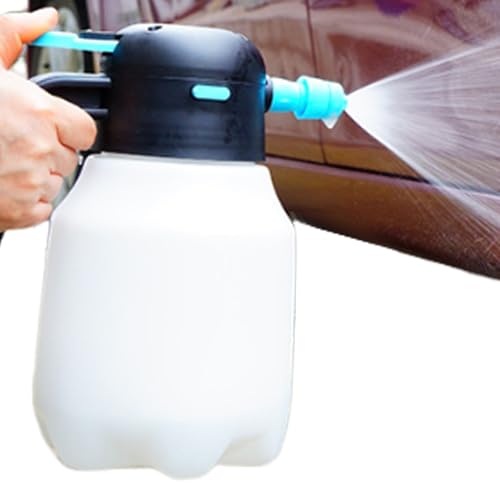 Batterie Schaumsprühgerät,1,8 Liter Gartensprühgerät | USB Wiederaufladbares Gerät Für Terrasse Garten Auto Boot Reinigung von Tioheam
