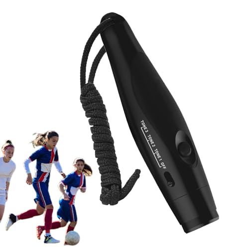 Elektronische Trillerpfeife für Lehrer | 3 Stufen Ton & Lautstärke - Tragbare Hand Schiedsrichterpfeife Für Outdoor Survival Training Hund Wandern Camping Bootfahren Rettungsschwimmer Elektronische Trillerpfeife für Lehrer | 3 Stufen Ton & Lautstärke - Tragbare Hand Schiedsrichterpfeife Für Outdoor Survival Training Hund Wandern Camping Bootfahren Rettungsschwimmer von Tioheam