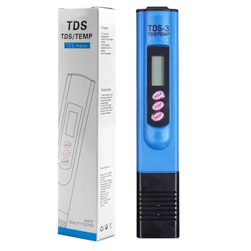 Messgerät, Schwimmbad Tester, Digitales 2-in-1 Tragbares Multifunktions Messgerät für Hydroponik Aquarium Trinkwasser Messgerät, Schwimmbad Tester, Digitales 2-in-1 Tragbares Multifunktions Messgerät für Hydroponik Aquarium Trinkwasser von Tioheam