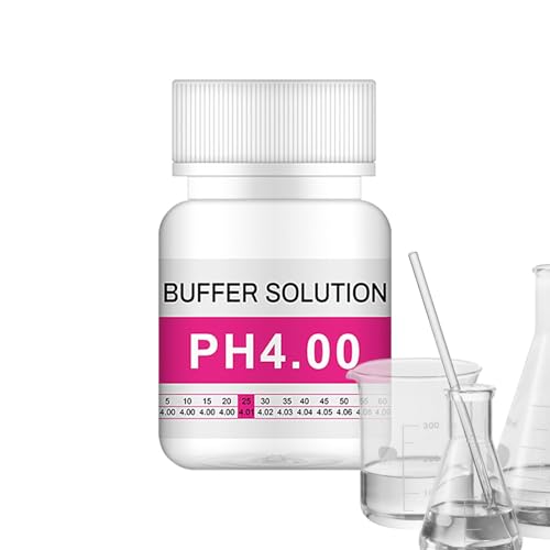 PH-Kalibrierungslösungskit | PH-Meter-Pufferlösung - Kalibrierlösung je 50 ml in PH 4,00, 6,86, 9,18, Präzise PH-Kalibrierung für PH-Instrumente PH-Kalibrierungslösungskit | PH-Meter-Pufferlösung - Kalibrierlösung je 50 ml in PH 4,00, 6,86, 9,18, Präzise PH-Kalibrierung für PH-Instrumente von Tioheam