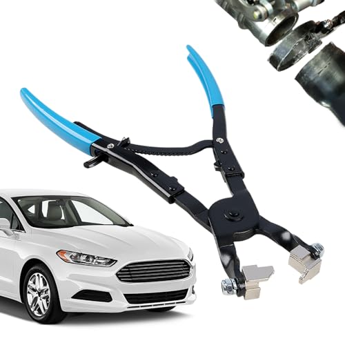 Schlauchknecht Werkzeug | Verriegelbare Kühlerzange | Langlebiges Flexibles Werkzeug Schnellspanner Für Bremsleitungen Elektroarbeiten Wartung Mechaniker von Tioheam
