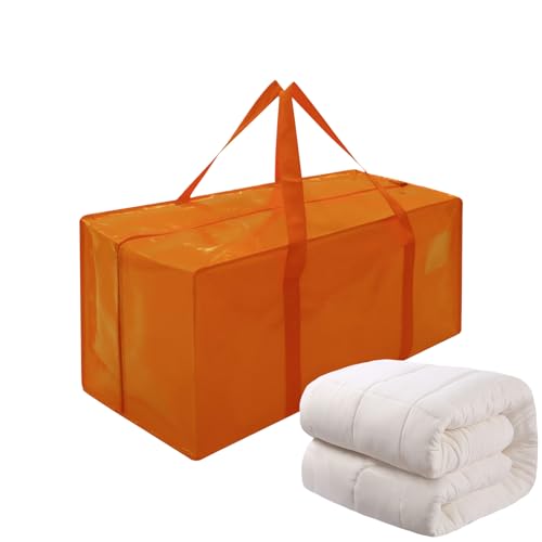 Stabile Umzugstaschen | Bettwäsche-Taschen,Platzsparender Großer Organizer Wasserdichter Behälter mit Reißverschlüssen und Tragegriffen für Wohnheim Kleidung Umzug Reisen Bettdecken und Stabile Umzugstaschen | Bettwäsche-Taschen,Platzsparender Großer Organizer Wasserdichter Behälter mit Reißverschlüssen und Tragegriffen für Wohnheim Kleidung Umzug Reisen Bettdecken und von Tioheam