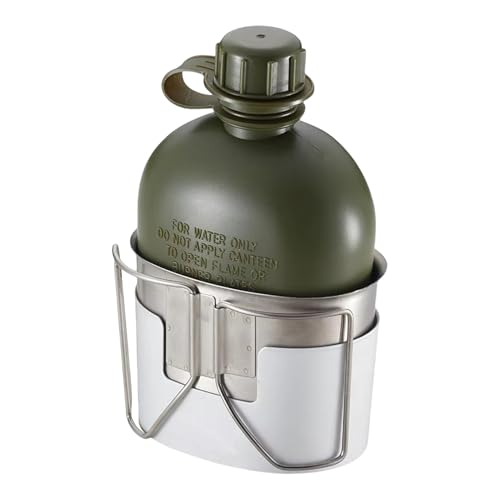 Tioheam Campingkocher | Outdoor Wasserkocher - Edelstahl Trinkbecher Kocher Für Wohnmobil Reisen Kaffee Wanderurlaub Picknick Rucksackreisen Boot von Tioheam