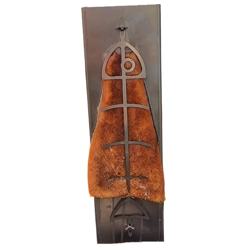 Tioheam Flammlachs Grillplanke - Edelstahl Grillplanke Mit Zedernholz-Geschmack - Einstellbar Für Innenbereich Und Outdoor Grillparty Camping Picknick Tioheam Flammlachs Grillplanke - Edelstahl Grillplanke Mit Zedernholz-Geschmack - Einstellbar Für Innenbereich Und Outdoor Grillparty Camping Picknick von Tioheam