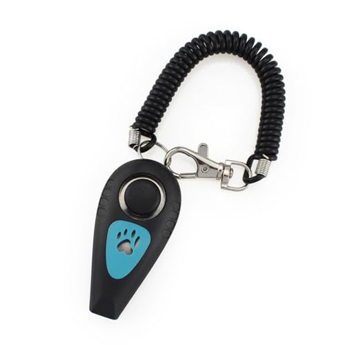 Tioheam HundeFür Das Training | 2er Kombi Katzen und Pfeife | Verhaltenshilfe mit Handgelenkband, Leise Rückrufpfeife für Hunde und Kleintiere von Tioheam