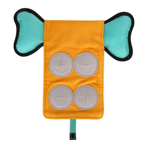 Tioheam Hundefutterautomat Spielzeug,Interaktives Hundefutter Spielzeug - Geräusche Verlangsamter Futterspender Denkspiele Welpen Mittelgroß Groß Training von Tioheam