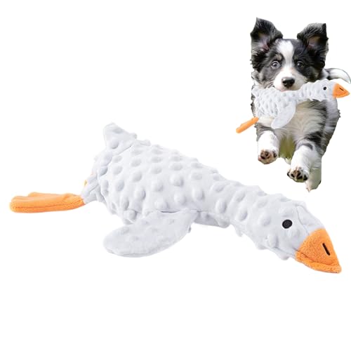 Tioheam Plüsch Hundespielzeug | Hundekuscheltiere Spielzeug | Interaktives Kognitivspielzeug Mit Knistereffekt Und Leckerliversteck Für Zahnreinigung Und Kaugewohnheiten von Tioheam