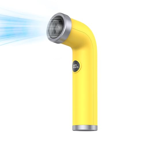 Tioheam Ventilator | Blattloser Tischventilator,Wiederaufladbares Kühlgerät Mit 100 Geschwindigkeiten Für Fitnessstudio Büro Wandern Camping Reisen Terrasse von Tioheam