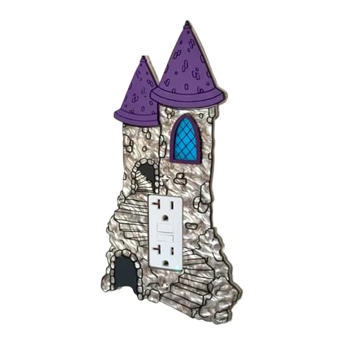 Wandsteckdosen Abdeckungen,3D-Steckdosenabdeckung Fantasy-Design - Deko Für Feiertage Szenen Passgenauer Steckdosenschutz Für Innenbereich Badezimmer Garage Kinderzimmer Küche Werkstatt Wandsteckdosen Abdeckungen,3D-Steckdosenabdeckung Fantasy-Design - Deko Für Feiertage Szenen Passgenauer Steckdosenschutz Für Innenbereich Badezimmer Garage Kinderzimmer Küche Werkstatt von Tioheam