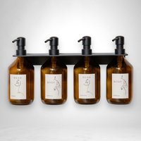 Ilija - Duschablage Inkl. 4 Seifenspendern von TiokDesign