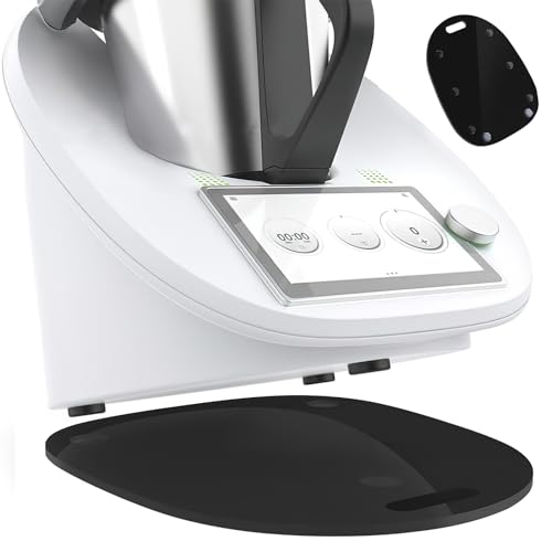 Gleitbrett für Den Thermomix Tm6 Tm5, Acryl Bewegliche Platte für Mixer Mixer-Gleitpad, Gleitmatte für Arbeitsplattengeräte zum Befestigen und Einfachen Bewegen Von Küchenmixern von TiooDre